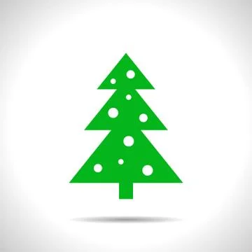 Vector christmas icon Stock Illustration