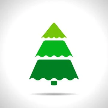 Vector christmas icon Stock Illustration