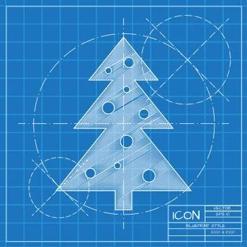 Vector christmas icon Stock Illustration