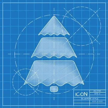 Vector christmas icon Stock Illustration