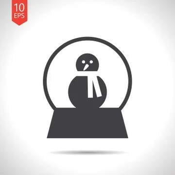 Vector christmas icon Stock Illustration