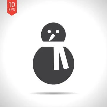 Vector christmas icon Stock Illustration