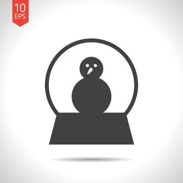 Vector christmas icon Stock Illustration