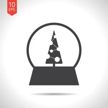 Vector christmas icon Stock Illustration