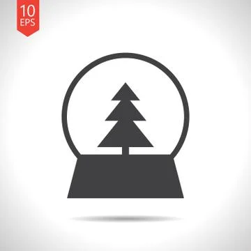 Vector christmas icon Stock Illustration