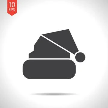 Vector christmas icon Stock Illustration