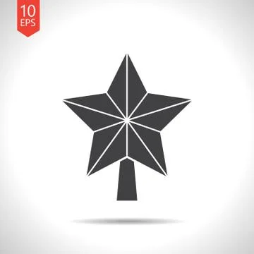 Vector christmas icon Stock Illustration