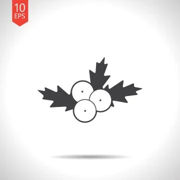 Vector christmas icon Stock Illustration