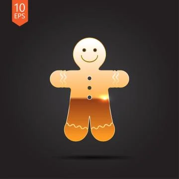 Vector christmas icon Stock Illustration