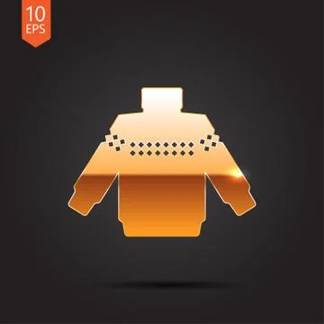 Vector christmas icon Stock Illustration