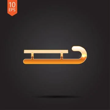 Vector christmas icon Stock Illustration