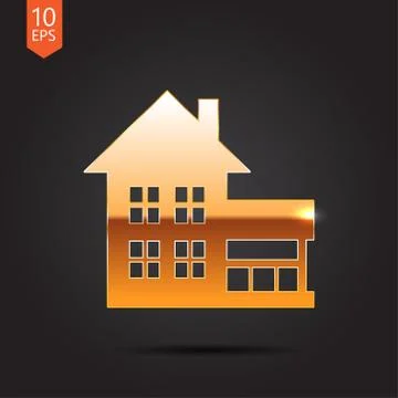 Vector christmas icon Stock Illustration