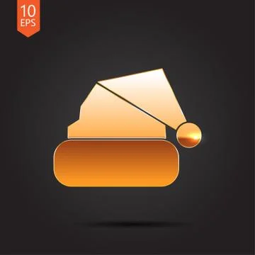 Vector christmas icon Stock Illustration