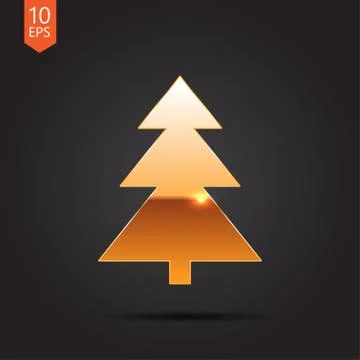 Vector christmas icon Stock Illustration