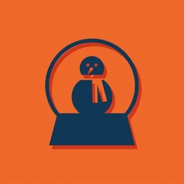 Vector christmas icon Stock Illustration