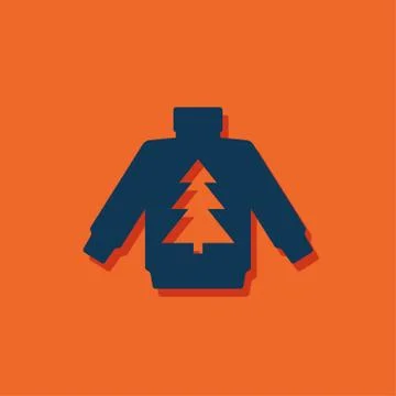 Vector christmas icon Stock Illustration