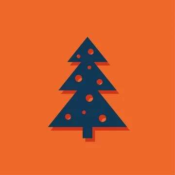 Vector christmas icon Stock Illustration