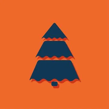 Vector christmas icon Stock Illustration