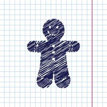 Vector christmas icon Stock Illustration