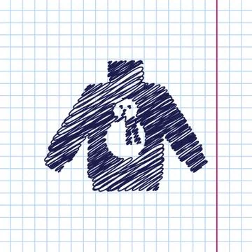 Vector christmas icon Stock Illustration