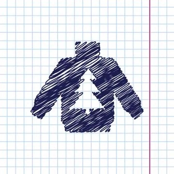 Vector christmas icon Stock Illustration