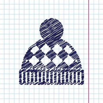 Vector christmas icon Stock Illustration