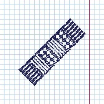 Vector christmas icon Stock Illustration