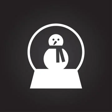 Vector christmas icon Stock Illustration