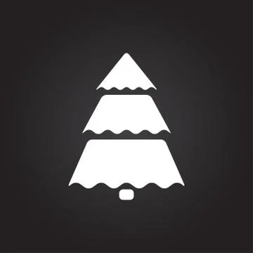 Vector christmas icon Stock Illustration