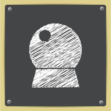 Vector christmas icon Stock Illustration