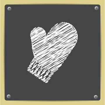 Vector christmas icon Stock Illustration