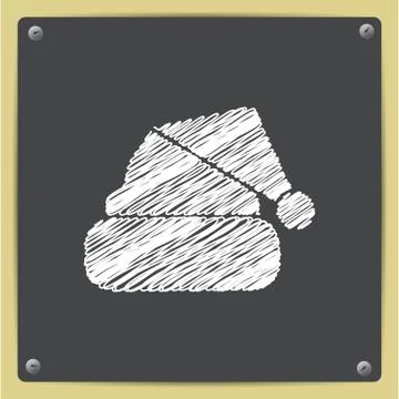 Vector christmas icon Stock Illustration