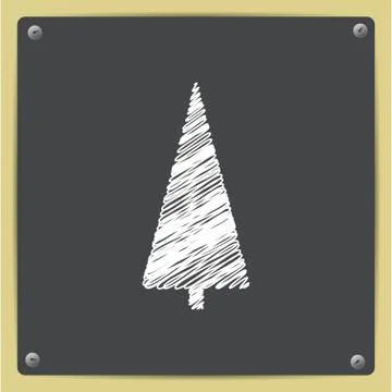 Vector christmas icon Stock Illustration