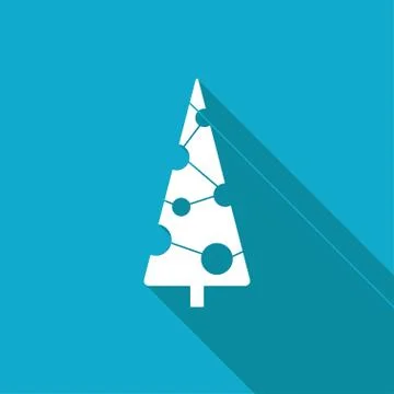 Vector christmas icon Stock Illustration