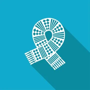 Vector christmas icon Stock Illustration