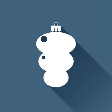 Vector christmas icon Stock Illustration