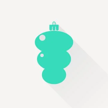 Vector christmas icon Stock Illustration