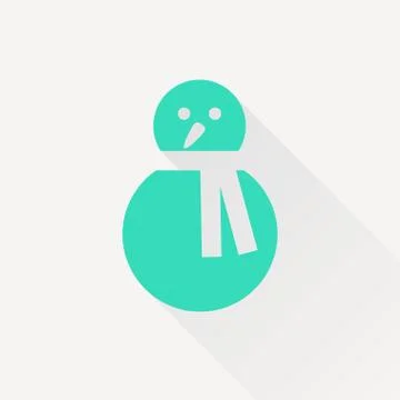 Vector christmas icon Stock Illustration