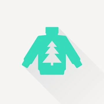 Vector christmas icon Stock Illustration