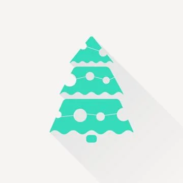 Vector christmas icon Stock Illustration