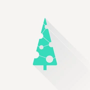 Vector christmas icon Stock Illustration