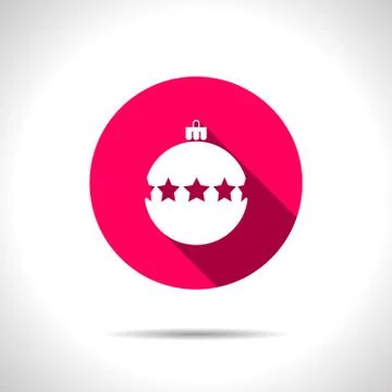 Vector christmas icon Stock Illustration