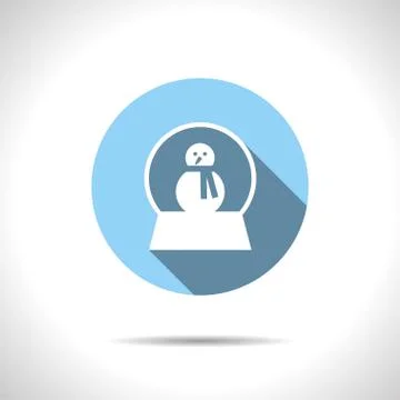 Vector christmas icon Stock Illustration