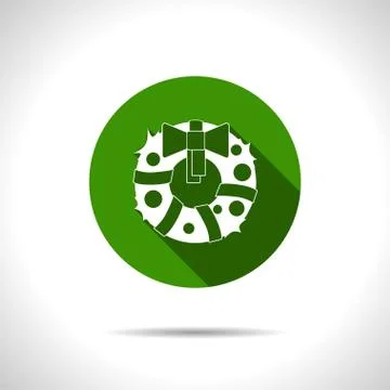 Vector christmas icon Stock Illustration
