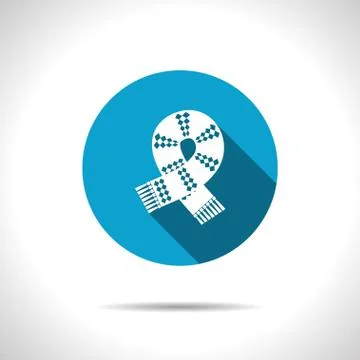 Vector christmas icon Stock Illustration