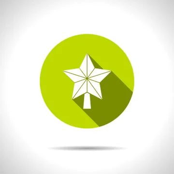 Vector christmas icon Stock Illustration