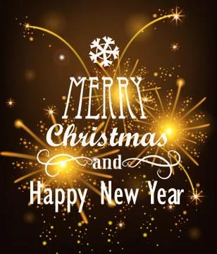 Vector Christmas Messages. Stock Illustration