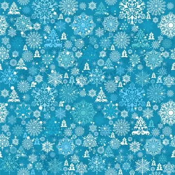 Vector christmas pattern Stock Illustration
