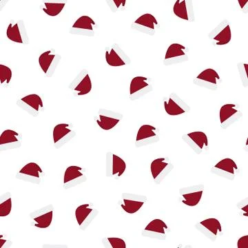 Vector christmas seamless pattern - festive design. Bright repeatable background イラスト素材