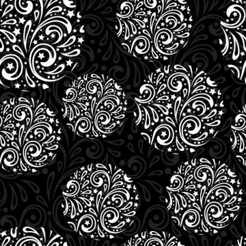 Vector christmas seamless pattern Illustrazione stock